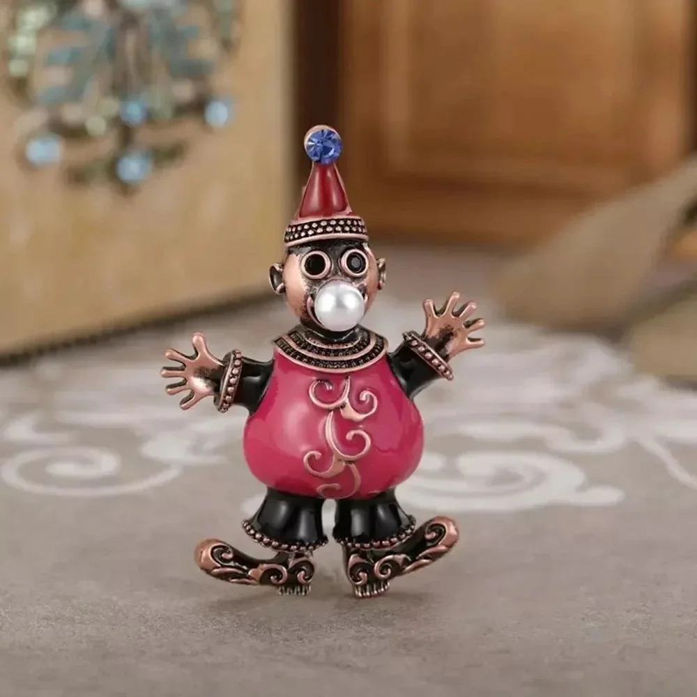 VQ Funny Clown Brooch
